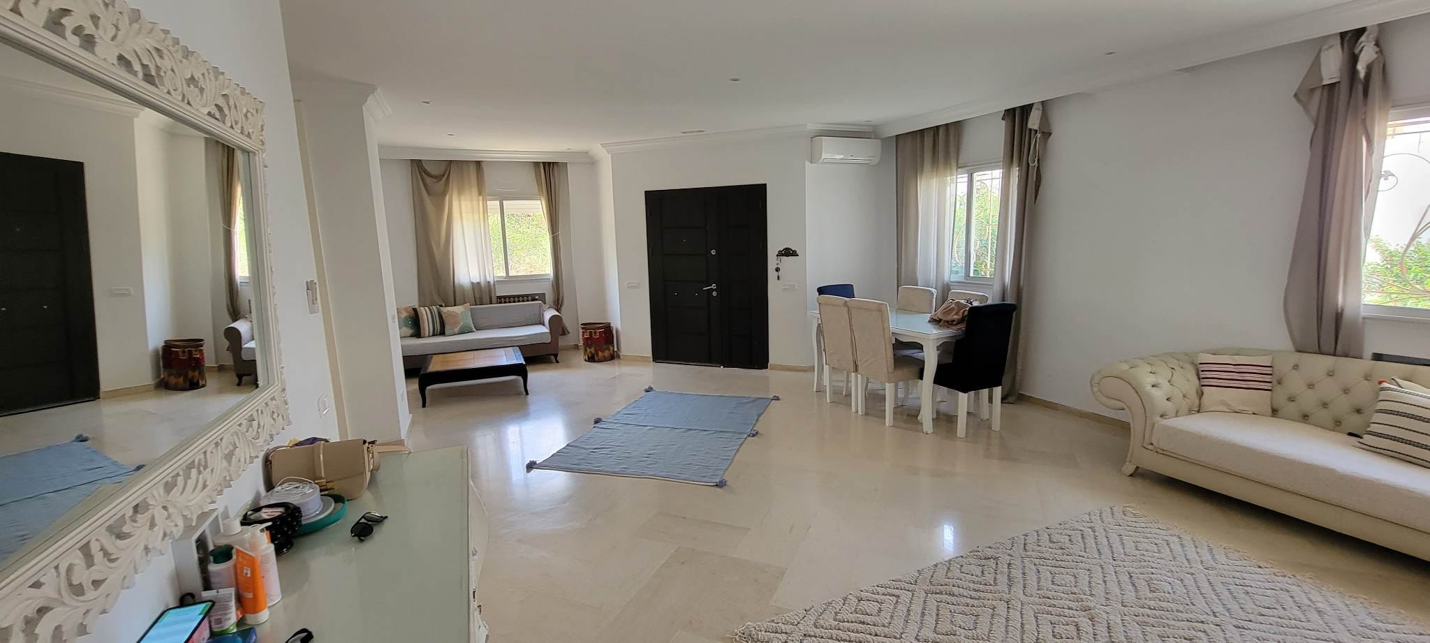 Ain Zaghouan Jardins de Carthage Location Appart. 3 pices Appartement s3 meubl jardin de carthage