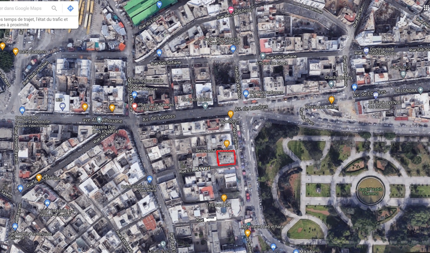 Bab Bhar Bab Bhar Vente Appart. 4 pices En plein centre ville de tunis