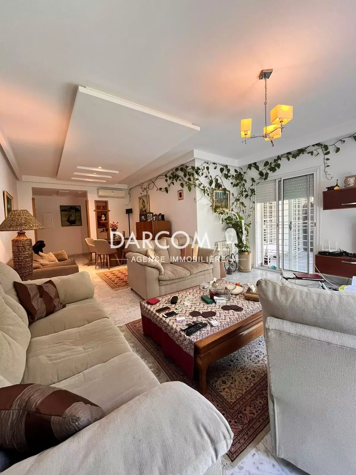 La Soukra Chotrana 1 Vente Appart. 5 pices+ S4 avec jardin  chotrana 1