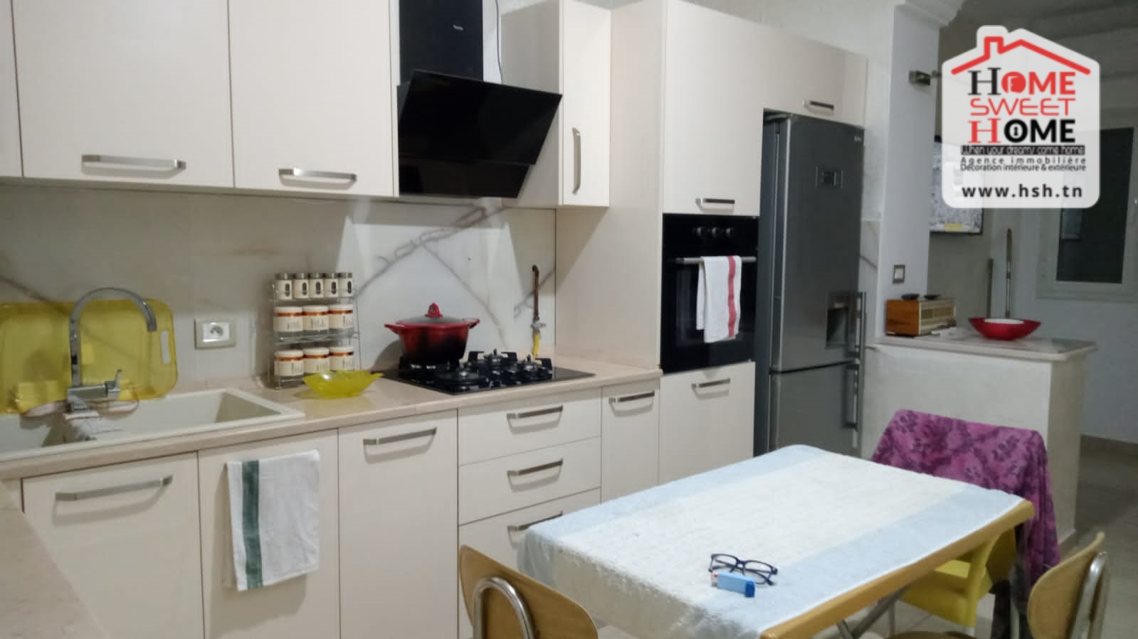 Ezzahra Ezzahra Vente Appart. 5 pices+ Immeuble divida  ezzahra