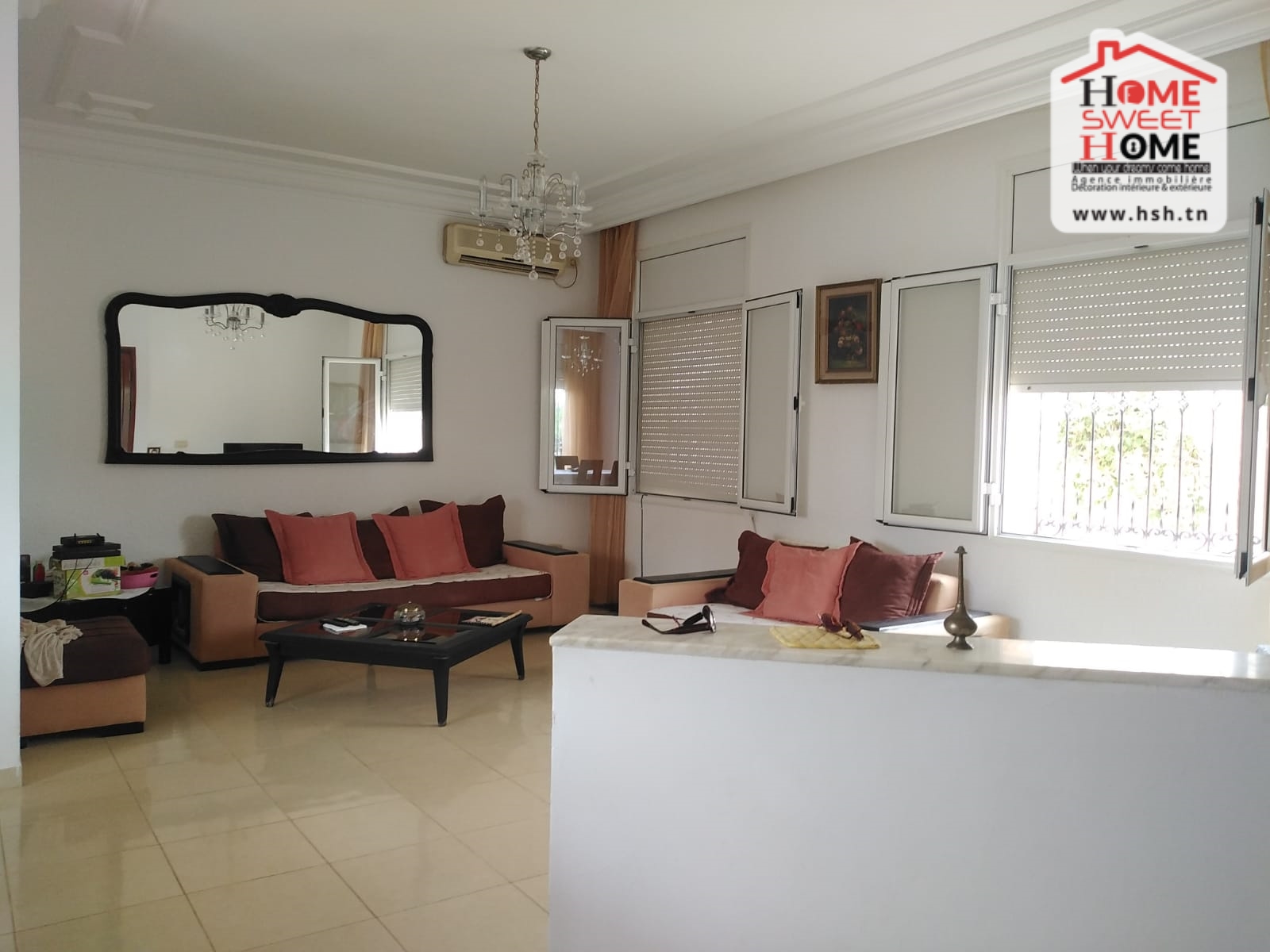 Hammam Chatt Borj Cedria Vente Appart. 3 pices Villa s3 copalme  borj cedria