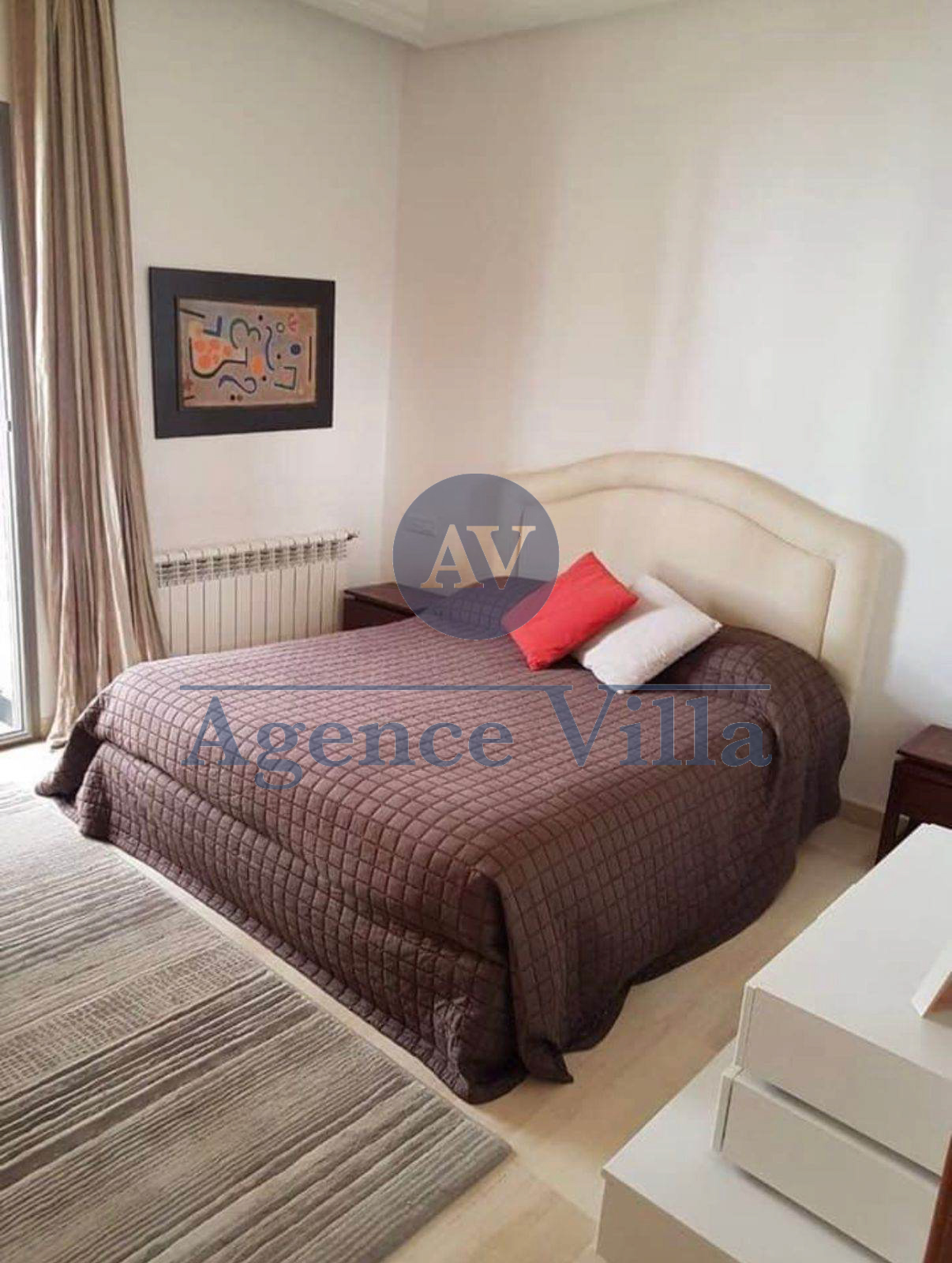 La Marsa Marsa Ennassim Location Appart. 2 pices Appartement s2 meubl  la marsa