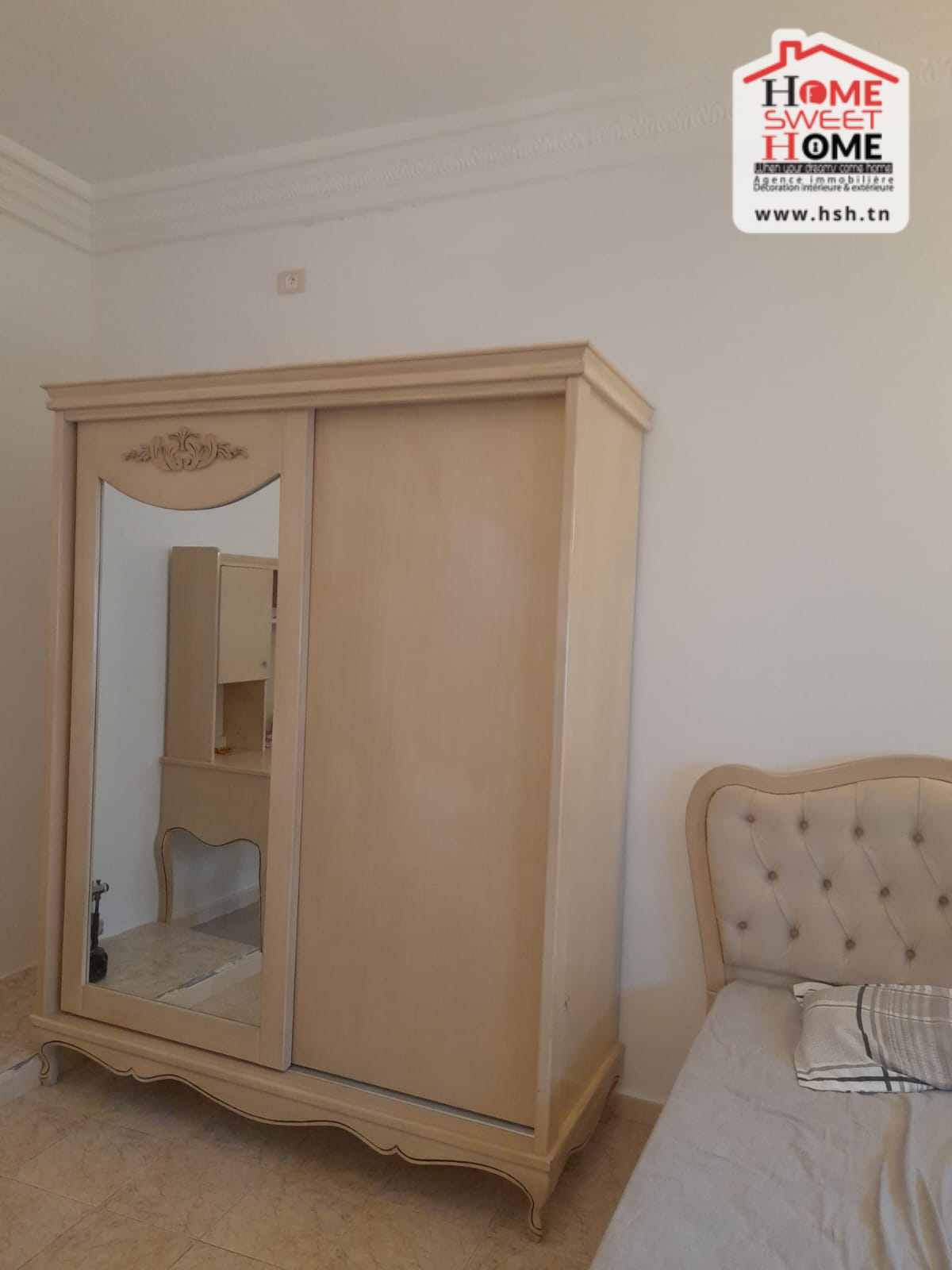 Hammam Chatt Borj Cedria Location Appart. 5 pices+ Villa s6 margaux  borj cedria