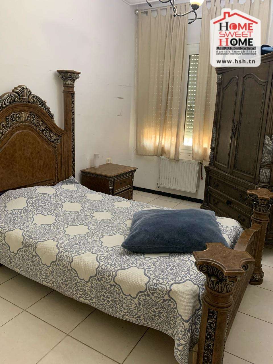 Ben Arous Ben Arous Location Appart. 3 pices Etage de villa clarey meubl  ben arous