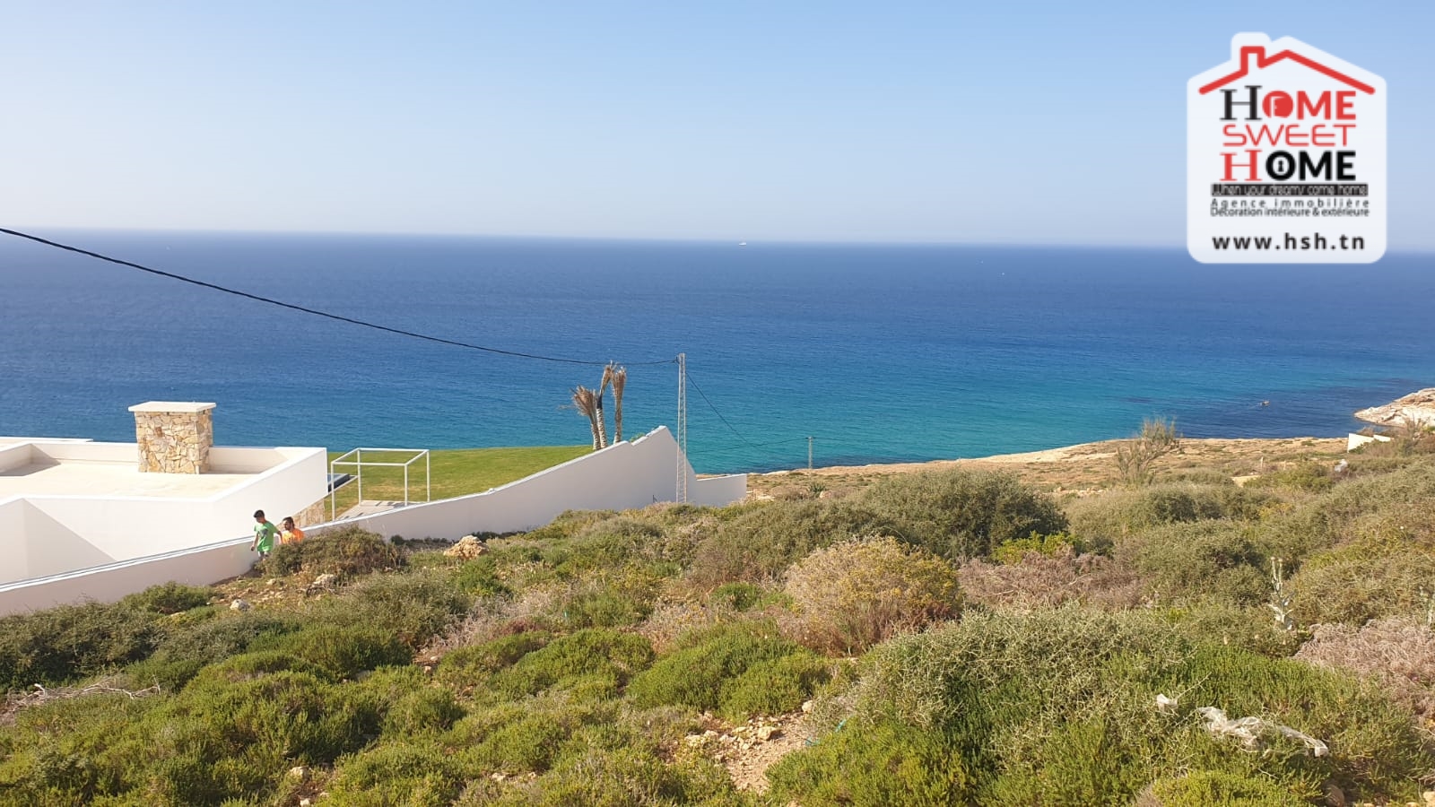 Bizerte Nord Bizerte Terrain Terrain nu Terrain villa dana  cup zbib bizerte