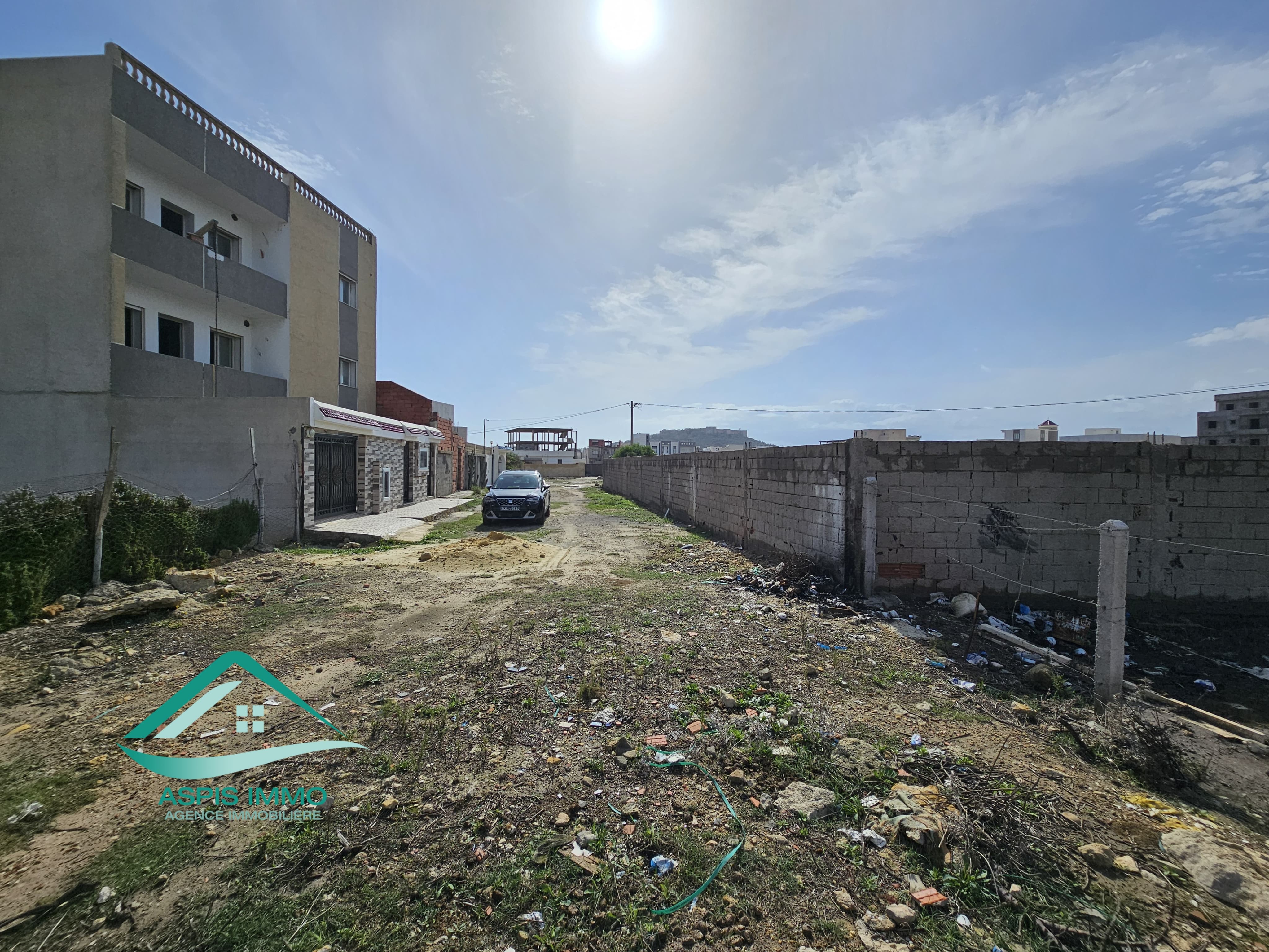 Kelibia Kelibia Vente Surfaces Terrain 250 m2  mansourah 2 kelibia