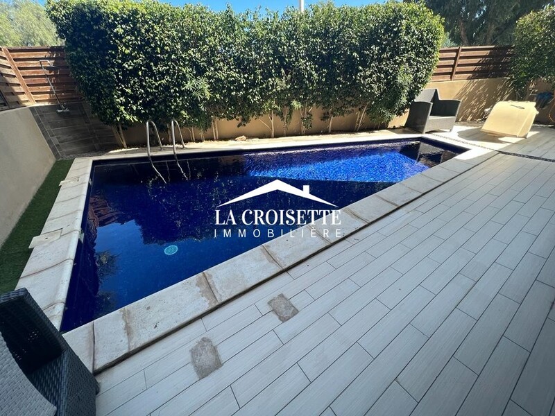 La Marsa Sidi Daoud Location Duplex Duplex s3 avec jardin et piscine ztrl0072