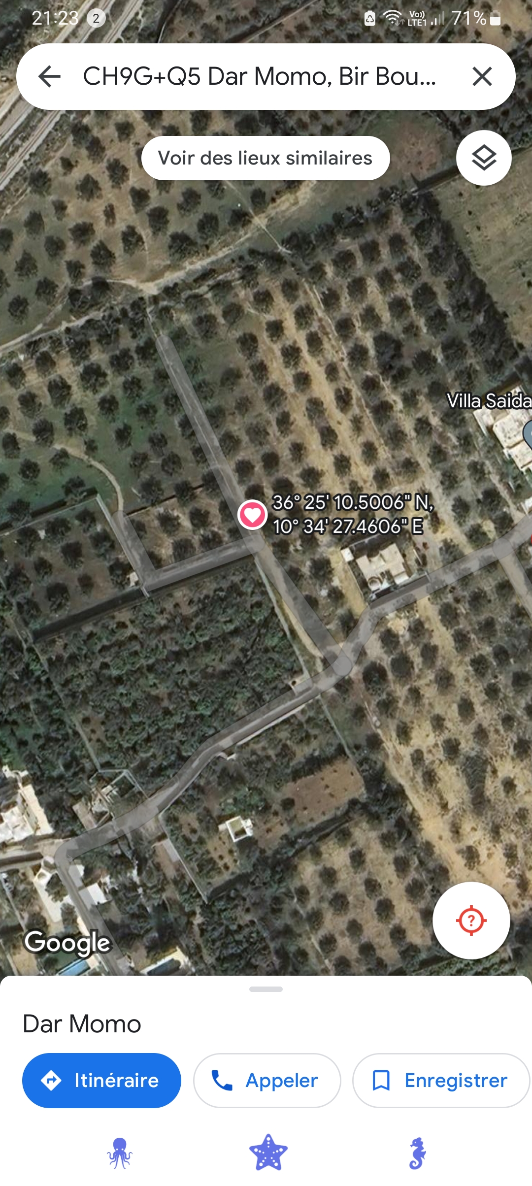 Hammamet Hammamet Terrain Terrain nu Terrain de 804 m2 a chraaf