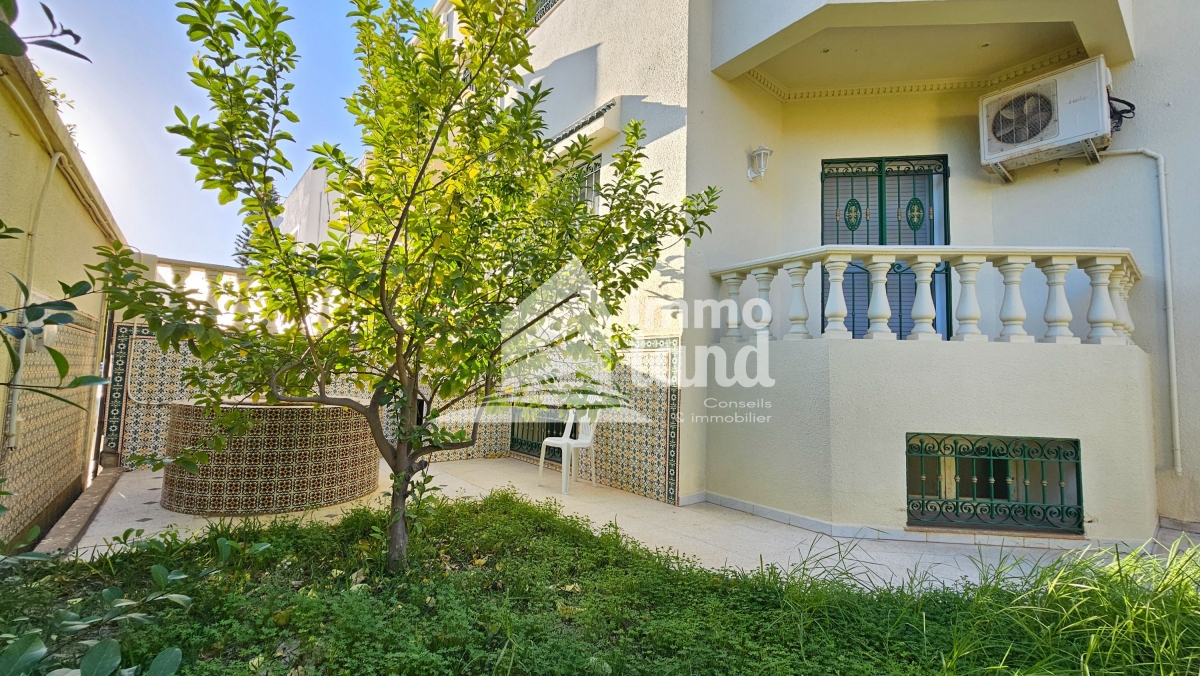 Ain Zaghouan Ain Zaghouan Location Appart. 4 pices Rdc de villa s3 avec jardin  ain zaghouan