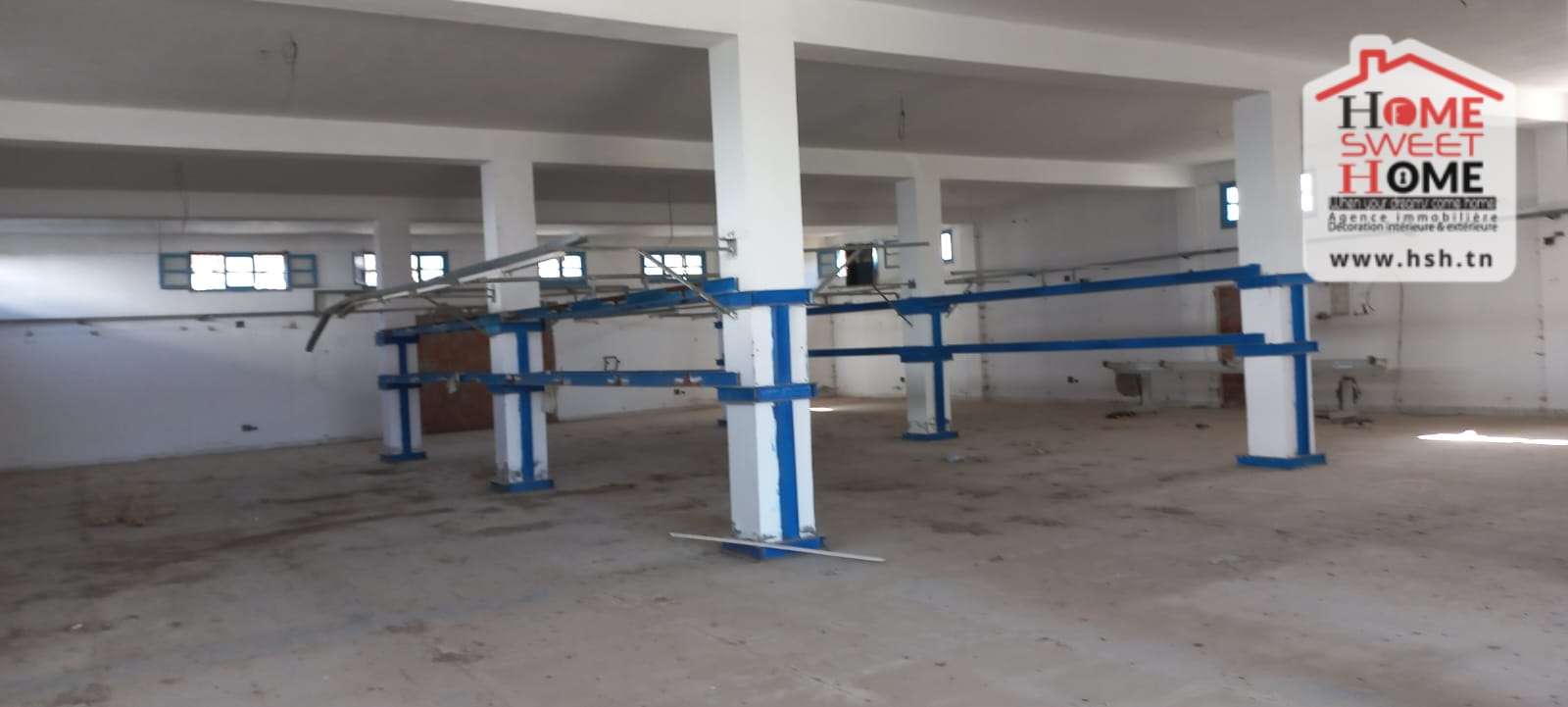 Hammam Chatt&nbsp;Borj Cedria&nbsp;Bureaux & Commerces&nbsp;Surfaces&nbsp;Immeuble kazan � borj cedria