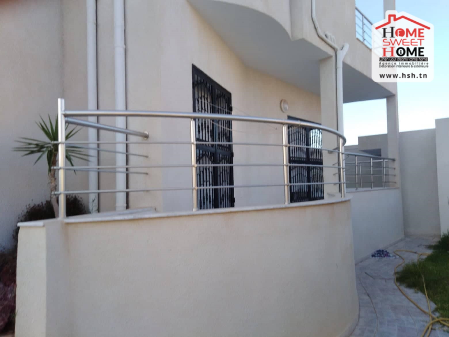 Hammam Chatt Borj Cedria Vente Appart. 5 pices+ Villa saphir s5  borj cedria