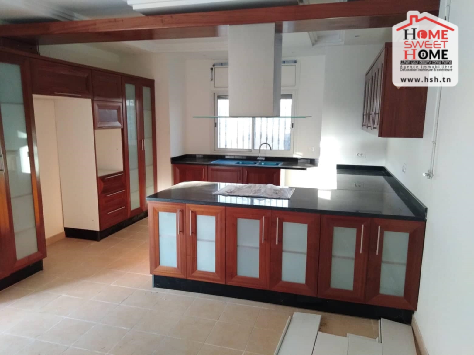 Hammam Chatt Borj Cedria Vente Appart. 5 pices+ Villa saphir s5  borj cedria