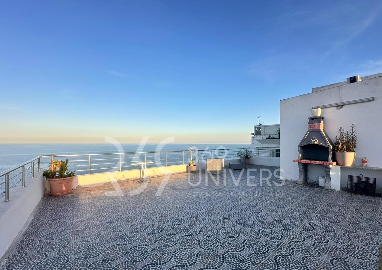 La Marsa Gammart Location Appart. 3 pices Appartement avec vue sur mer  gammarth ref ra105