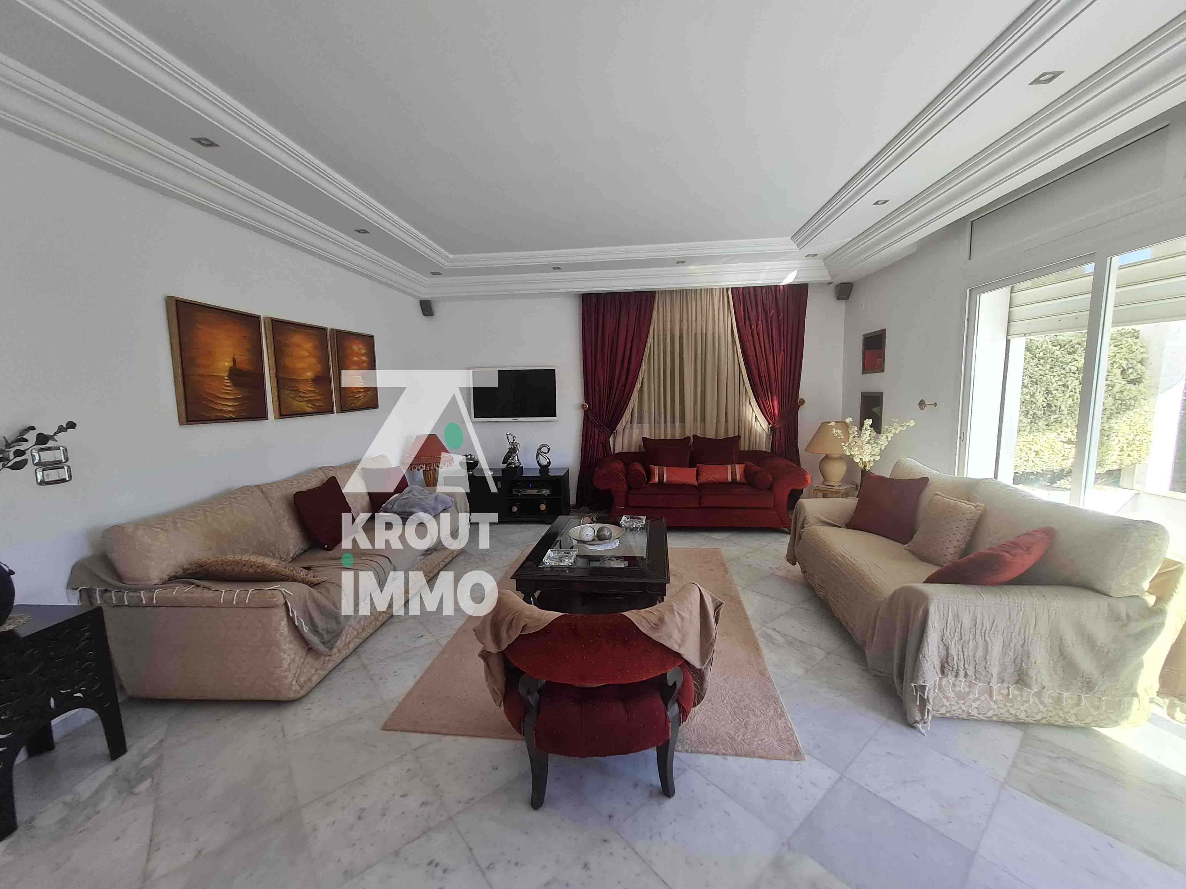 El Menzah El Manar 1 Vente Maisons Une merveilleuse villa de deux tage  manar 1