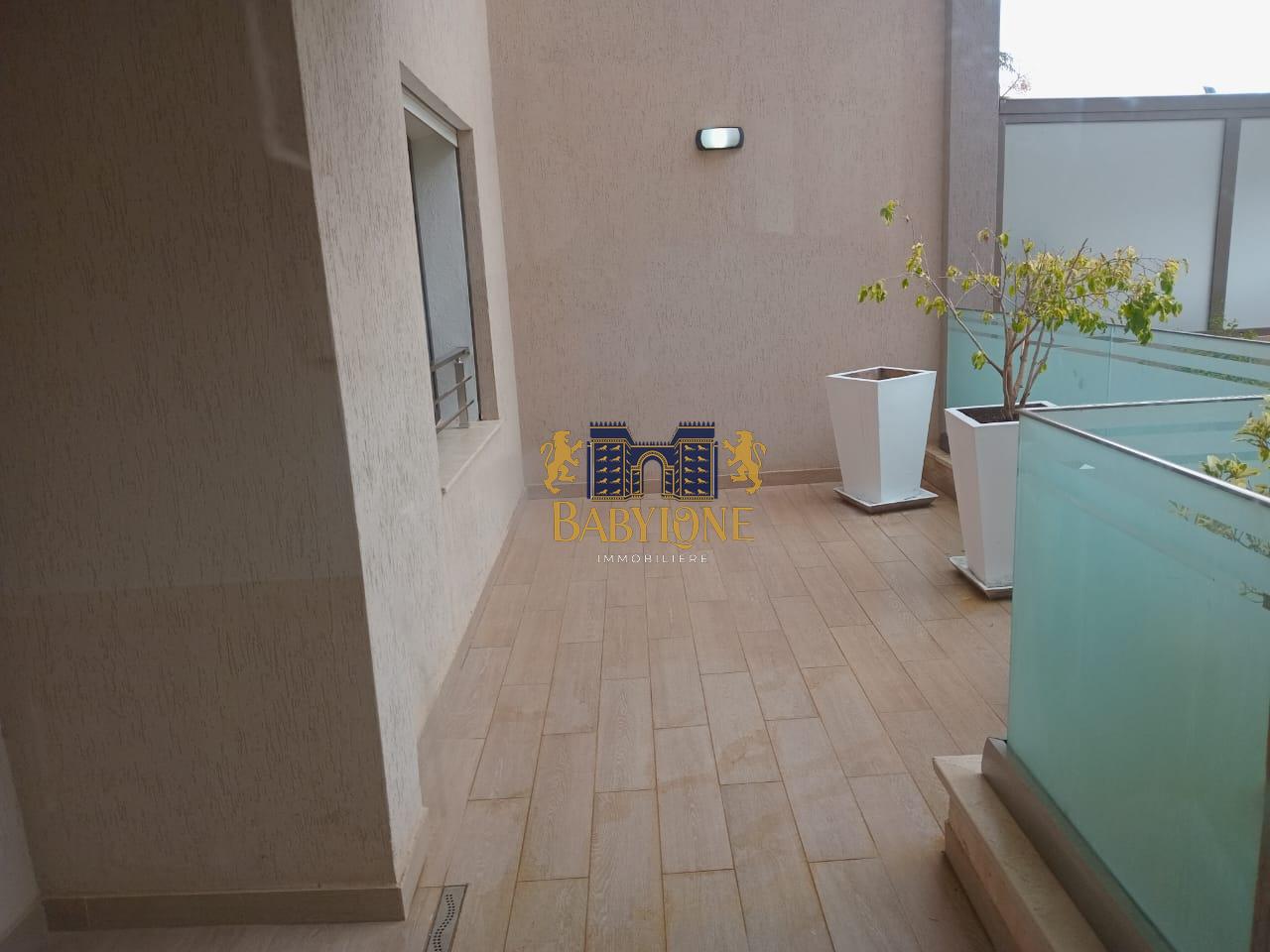Ain Zaghouan Jardins de Carthage Location Appart. 4 pices Un s3 aux jardins de carthage rf4a