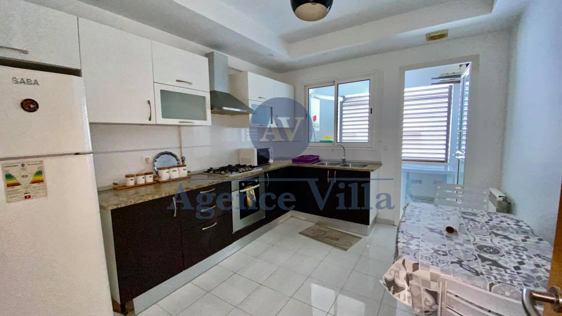 La Marsa Sidi Daoud Location Appart. 3 pices Appartement s2 meubl carrefour marsa