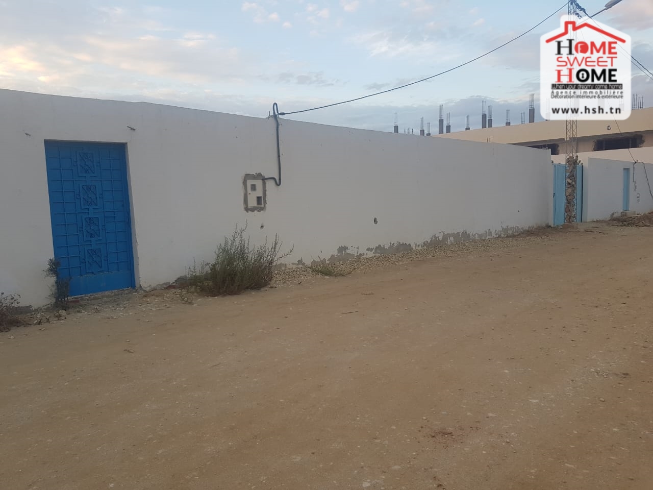 Raoued Raoued Terrain Terrain nu Terrain villa iskarion  raoued plage