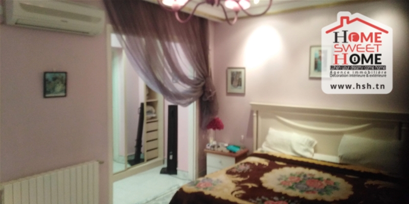 La Marsa Marsa Ennassim Location Appart. 3 pices Etage echefa  la marsa