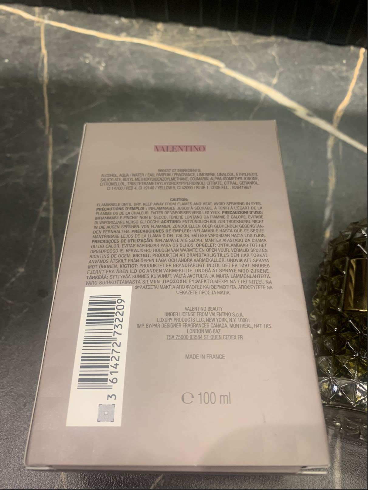 La Marsa Sidi Daoud Hommes Autre Parfum valentino uomo 100ml neuf