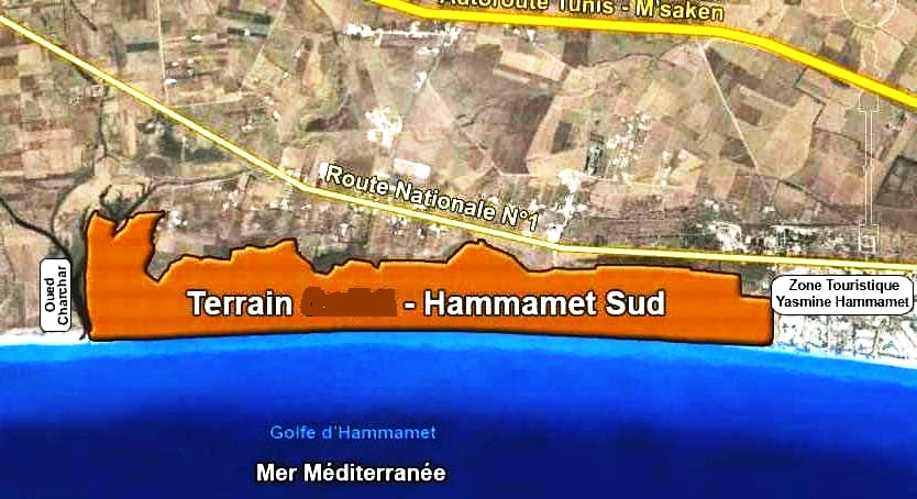 Hammamet Hammamet Terrain Terrain nu Des terrains diffrent superficie yasmine hammamet