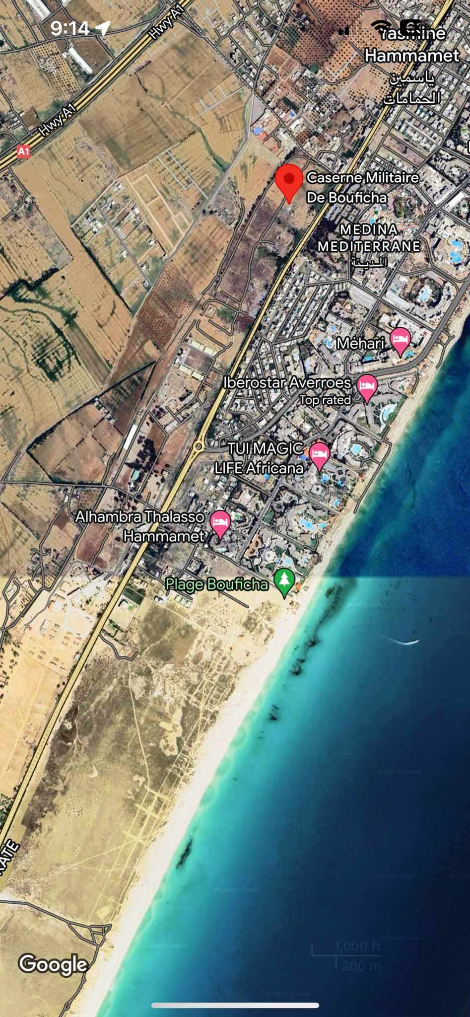 Hammamet Hammamet Terrain Terrain nu Des terrains diffrent superficie yasmine hammamet