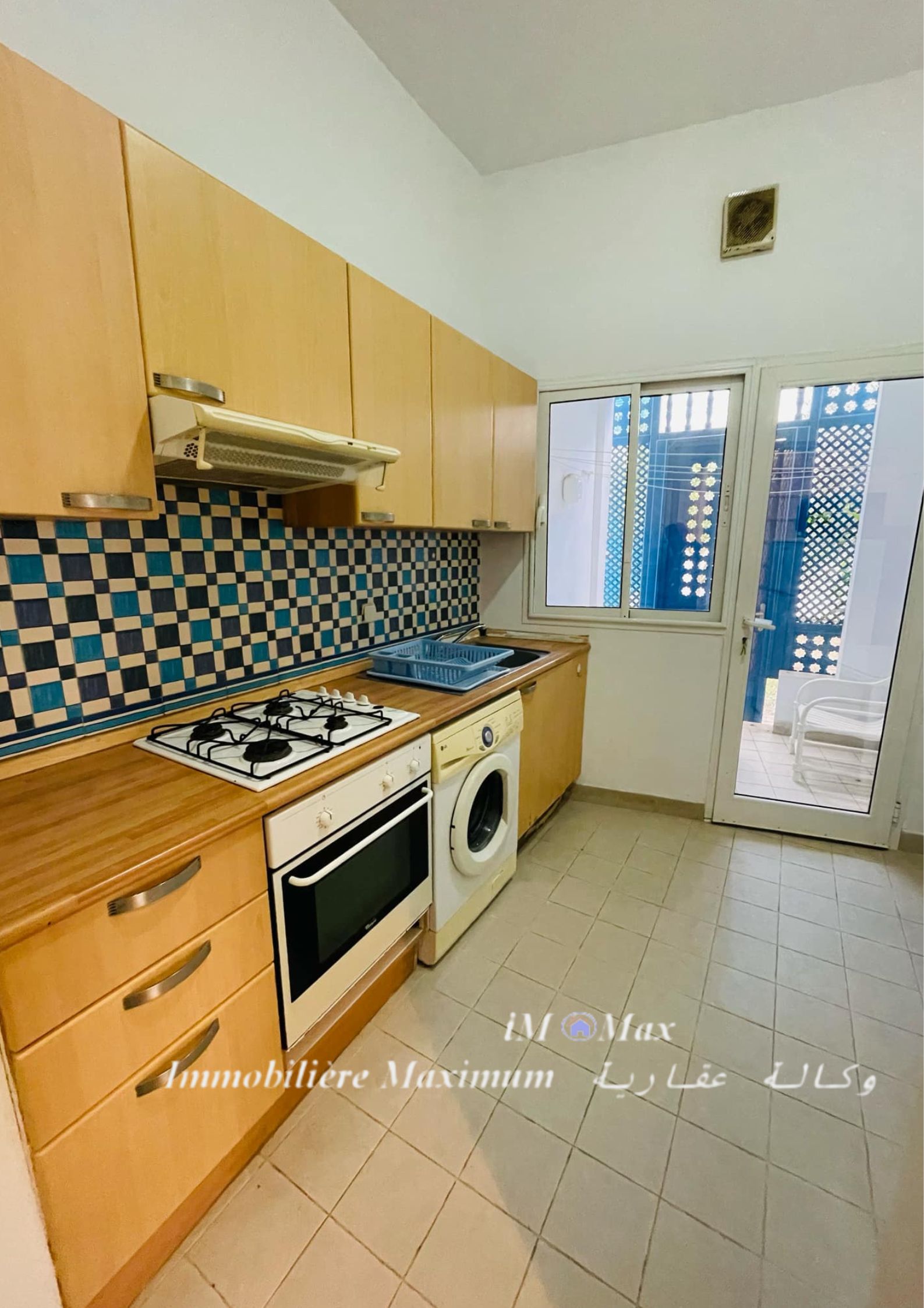 Hammamet Hammamet Location Appart. 2 pices Rdc avec jardin  la marina yasmin hammamet