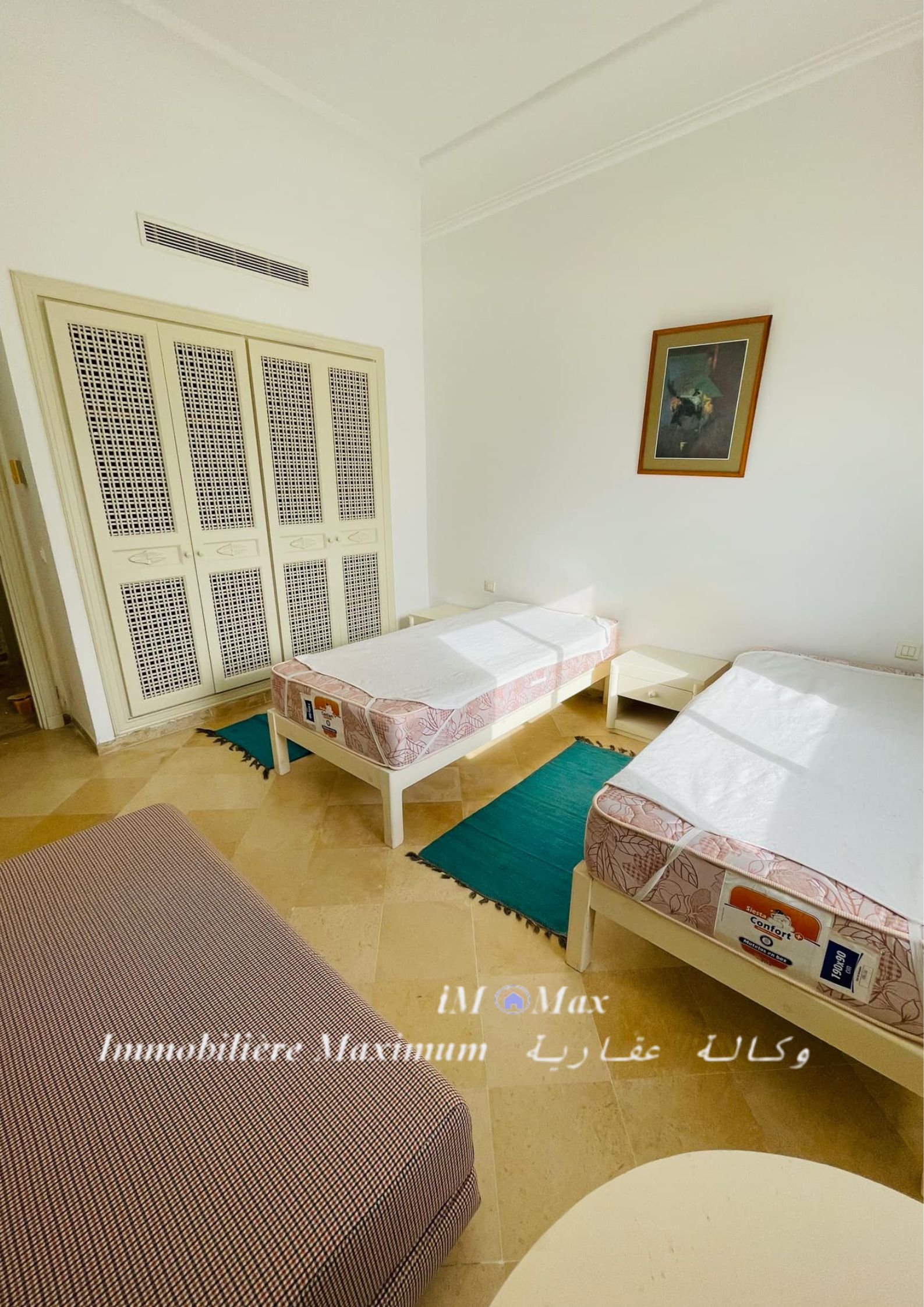 Hammamet Hammamet Location Appart. 2 pices Rdc avec jardin  la marina yasmin hammamet