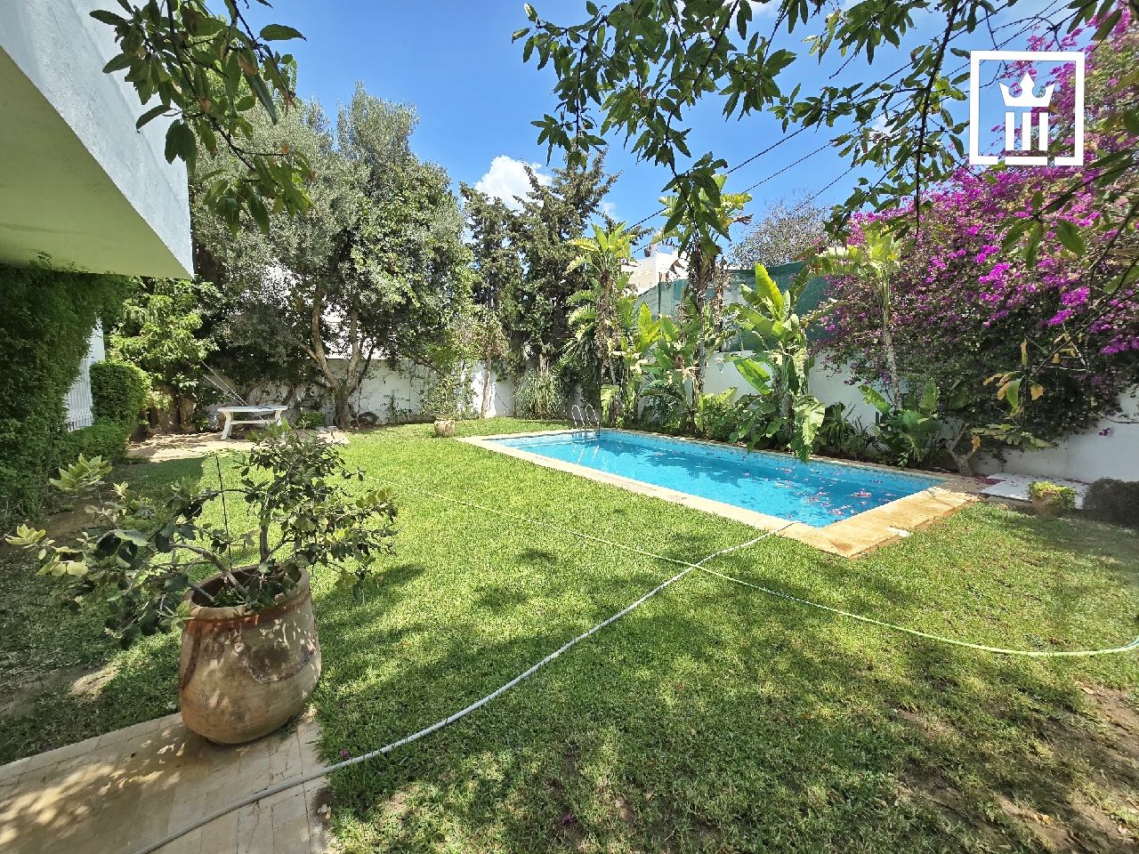 La Marsa Marsa Ennassim Location Maisons Villa angle de rue  la marsa
