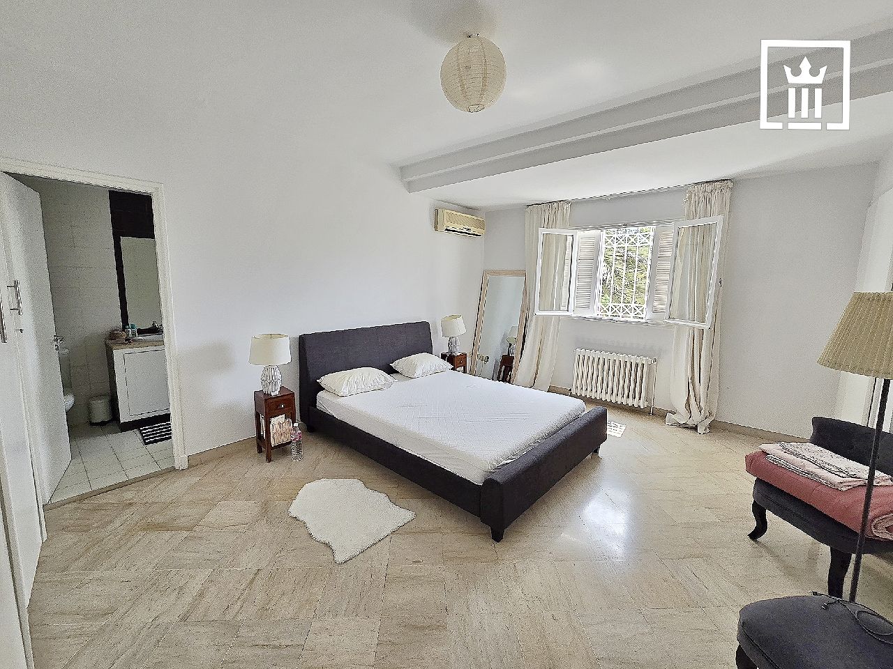 La Marsa Marsa Ennassim Location Maisons Villa angle de rue  la marsa