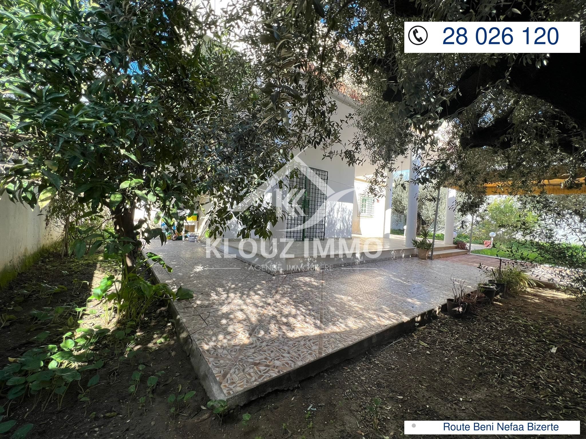 Bizerte Nord Bizerte Vente Maisons Villa beni nafaa bizerte