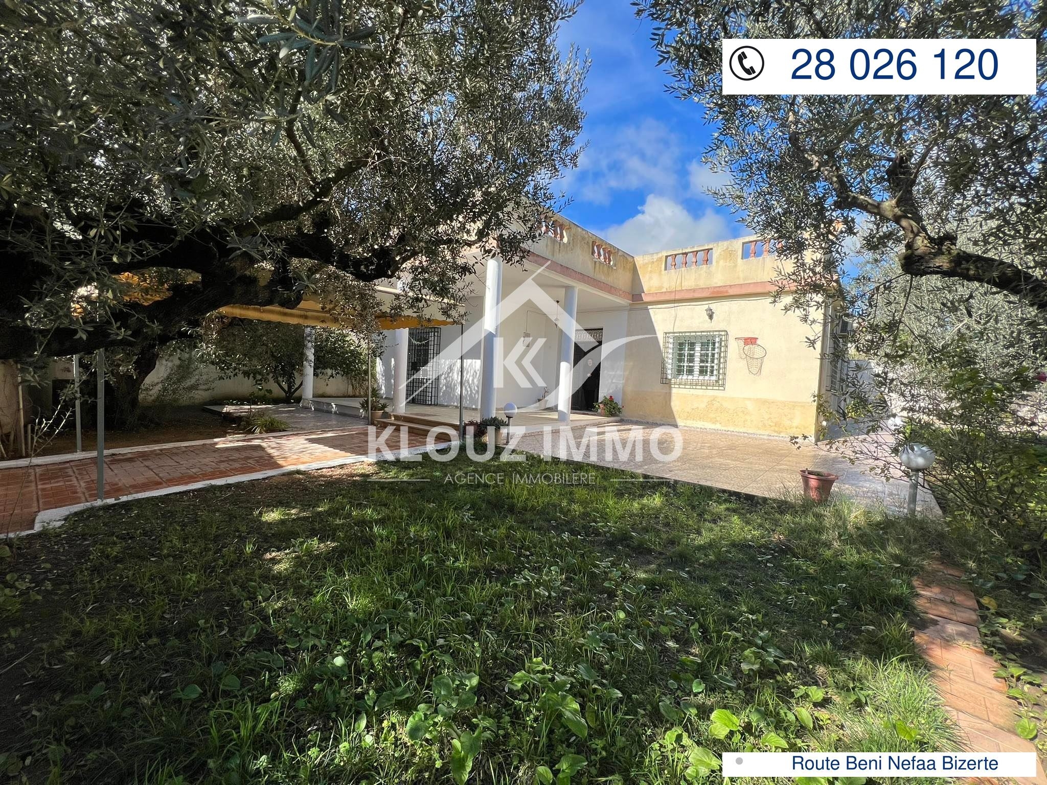 Bizerte Nord Bizerte Vente Maisons Villa beni nafaa bizerte