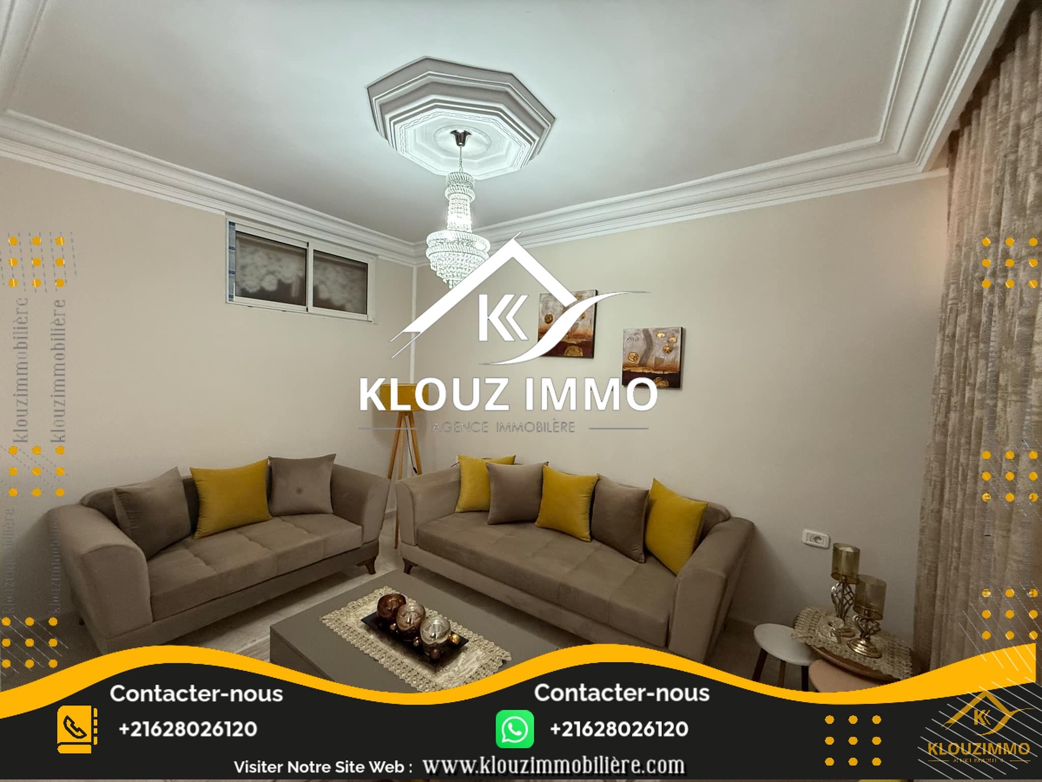 Bizerte Nord Bizerte Vente Appart. 3 pices Appartement s plus 3 bhira bizerte