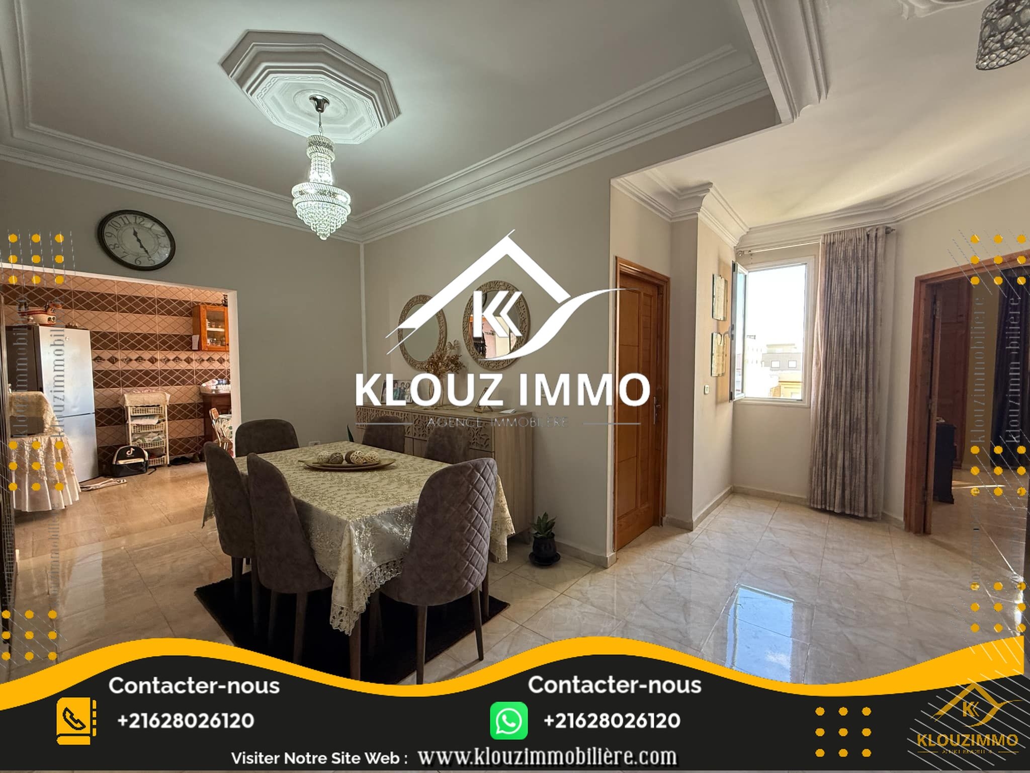 Bizerte Nord Bizerte Vente Appart. 3 pices Appartement s plus 3 bhira bizerte
