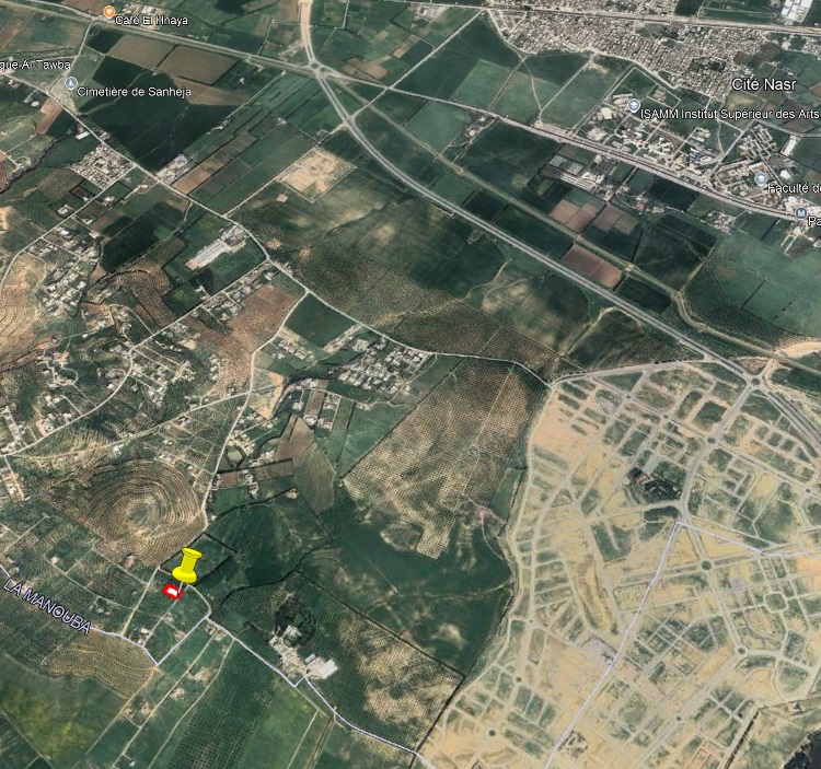Mannouba La Mannouba Terrain Terrain nu Terrain de 2200 mtre carr cit des juges sanhaja