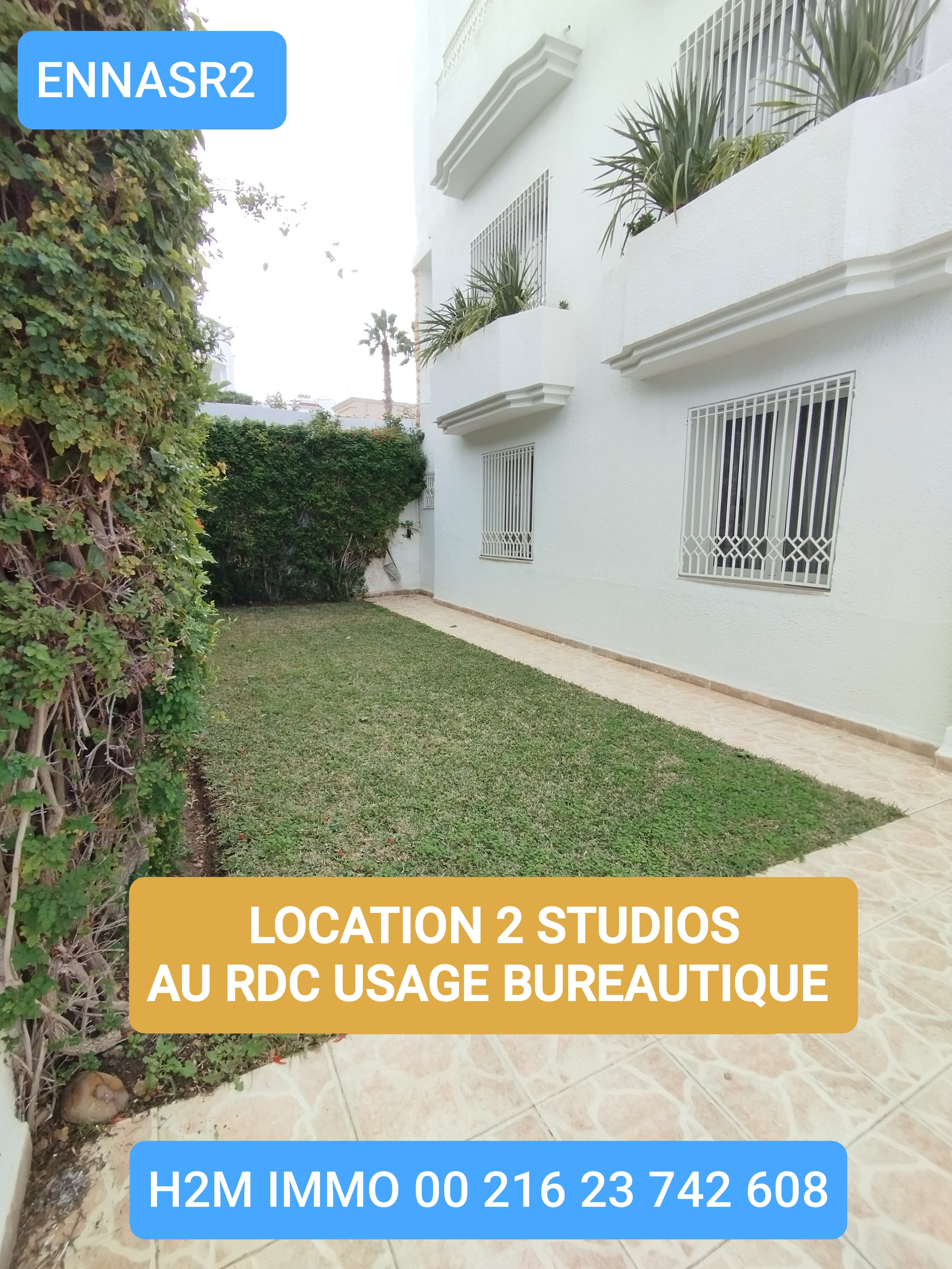 Ariana Ville Cite Ennasr 2 Bureaux & Commerces Bureau Bureau ennasr2 ct centre kammoun