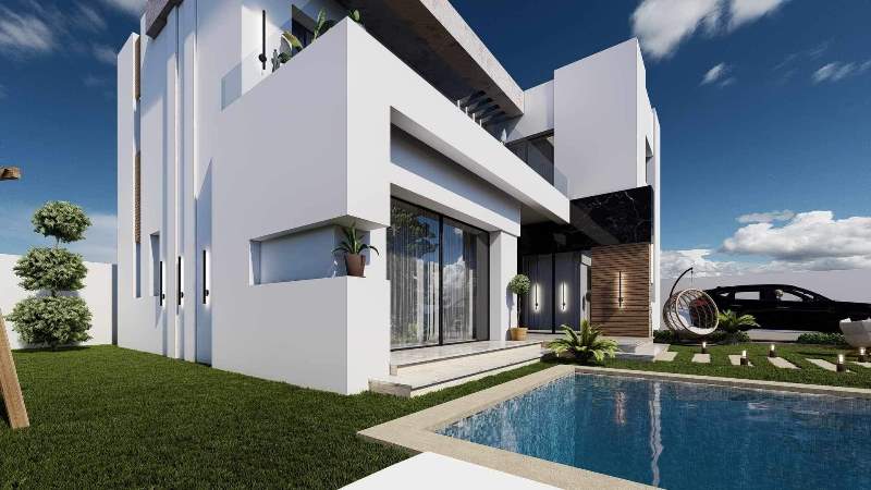Hammamet Hammamet Vente Maisons V499 villa luna sidi hammed