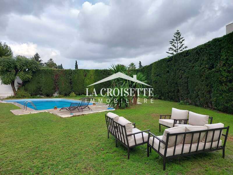 La Soukra La Soukra Location Appart. 3 pices Chalet s2 meubl  la soukra mal1360
