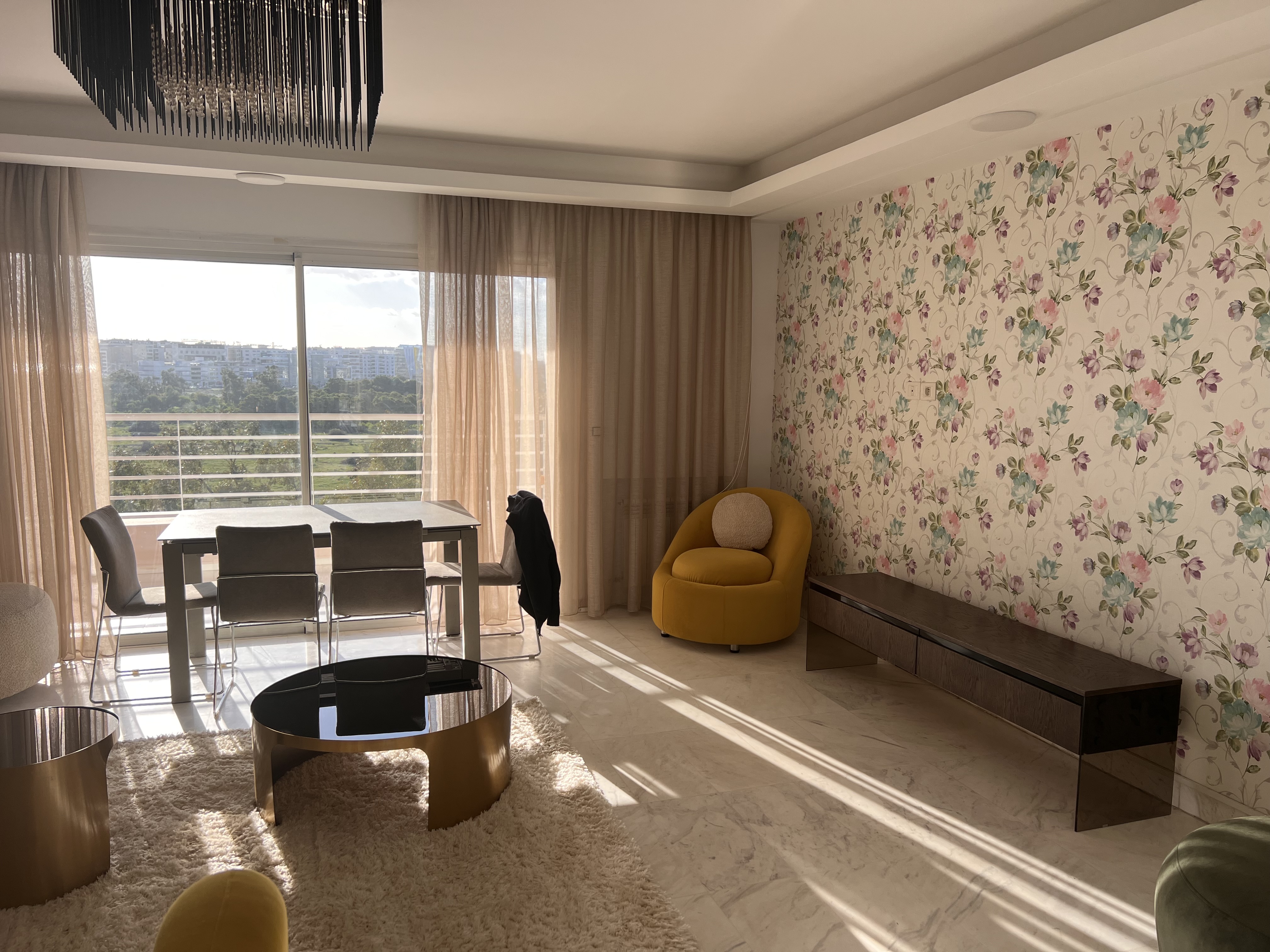Ain Zaghouan Jardins de Carthage Location vacances Appart. 4 pices Appartement aux jardin de carthage