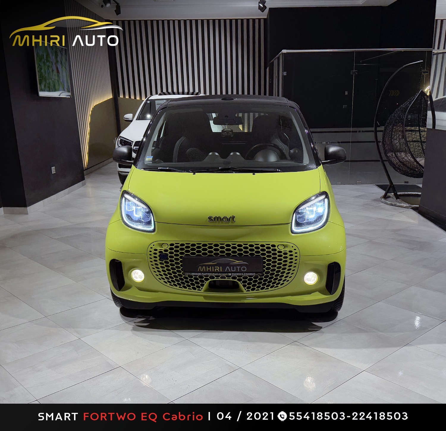 Mnihla Jardins d'el Menzah Smart Smart.Cabriolet Smart fortwo eq cabrio