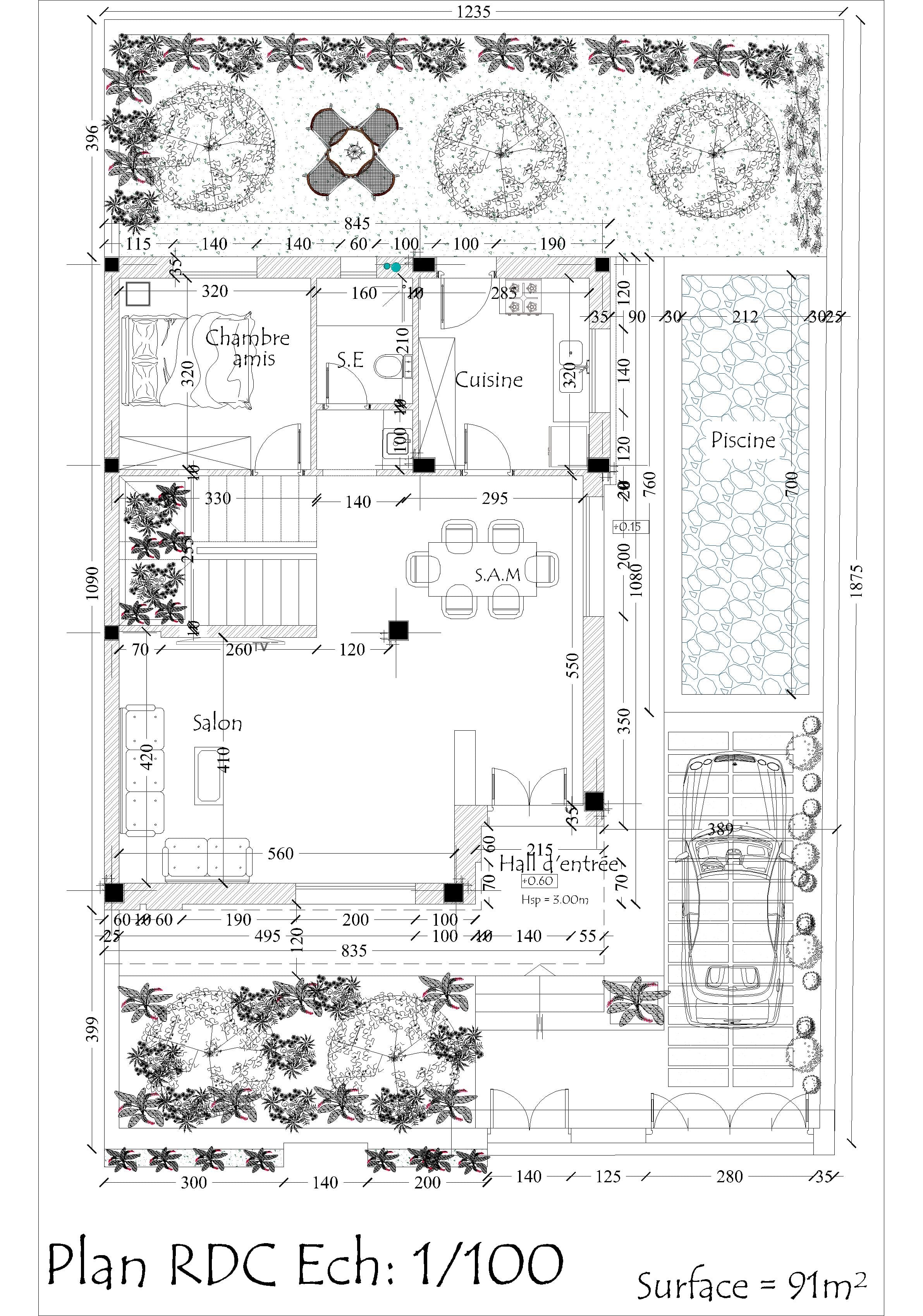 Hergla Hergla Vente Duplex Villa avec piscine en tat de finition