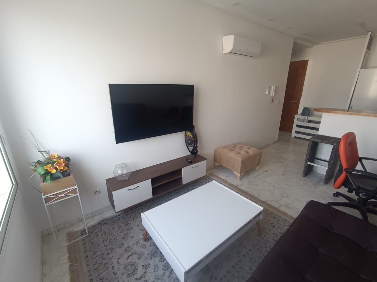 La Marsa Berge Du Lac Location Appart. 2 pices S1 de 55m2 meubl au lac 2