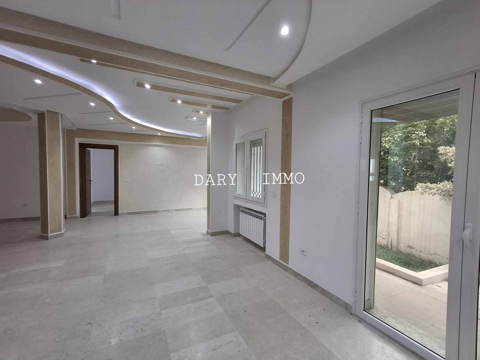 La Soukra La Soukra Vente Appart. 4 pices Appartement s3 neuf avec jardin   la soukra
