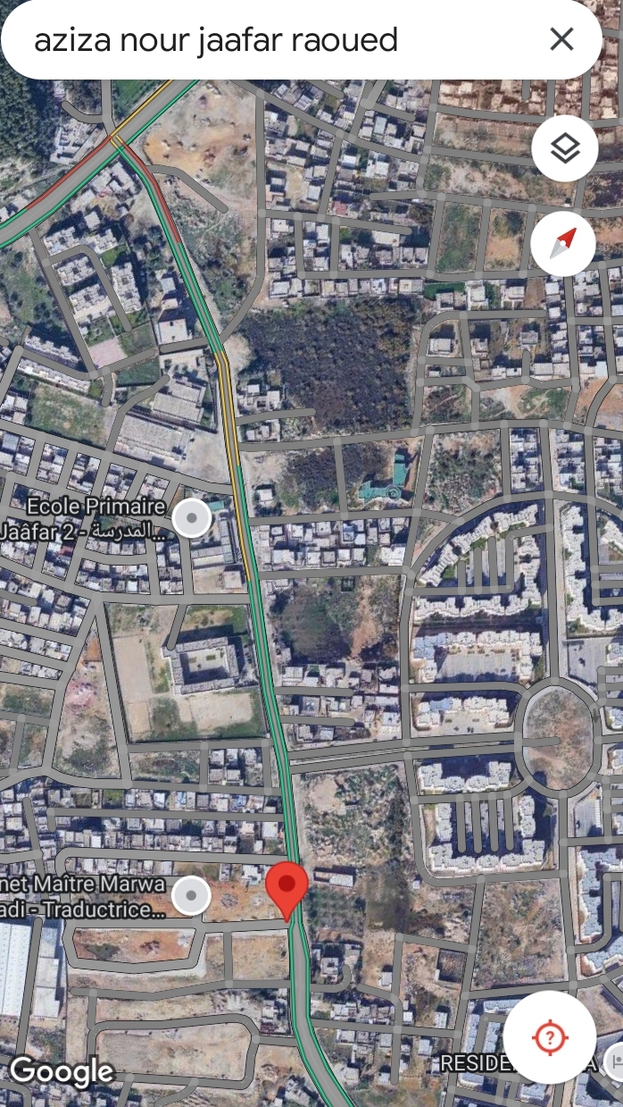 Raoued Jaafar 1 Location Surfaces Locale commerciale showrom
