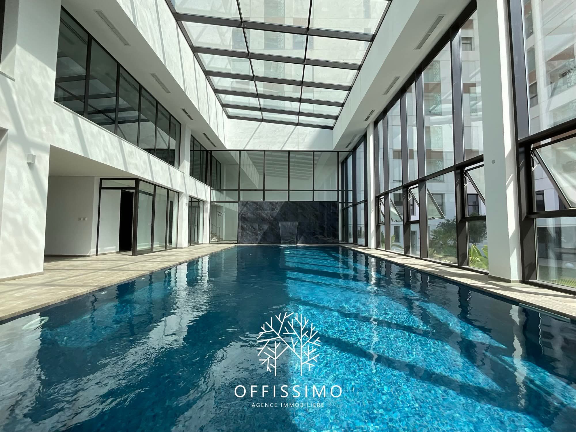Ain Zaghouan Jardins de Carthage Location Appart. 1 pice Appartement piscine et gym s1 meubl