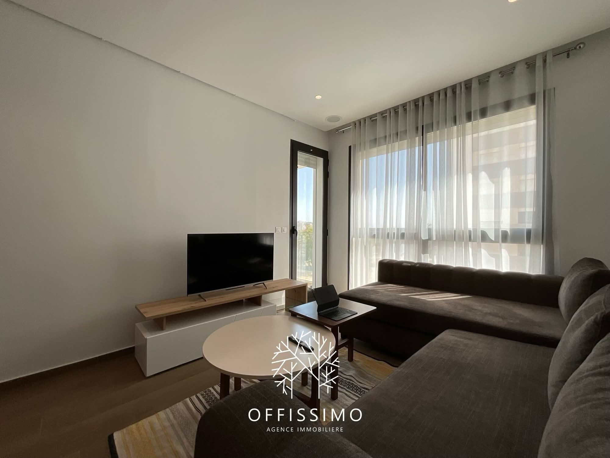 Ain Zaghouan Jardins de Carthage Location Appart. 1 pice Appartement piscine et gym s1 meubl