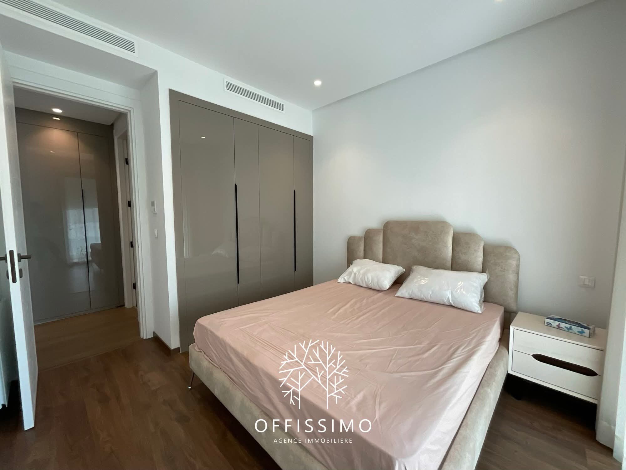 Ain Zaghouan Jardins de Carthage Location Appart. 1 pice Appartement piscine et gym s1 meubl
