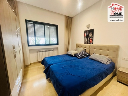 Ain Zaghouan Ain Zaghouan Location Appart. 3 pices S3 russia meubl  ain zaghouan nord
