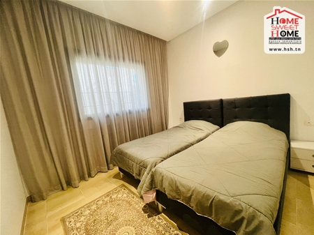 Ain Zaghouan Ain Zaghouan Location Appart. 3 pices S3 russia meubl  ain zaghouan nord