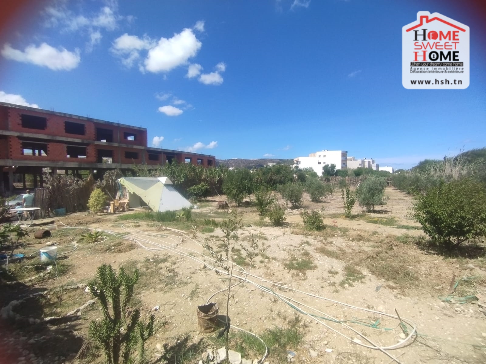 Bizerte Nord Bizerte Terrain Terrain nu Terrain habitation hortensia  bizerte