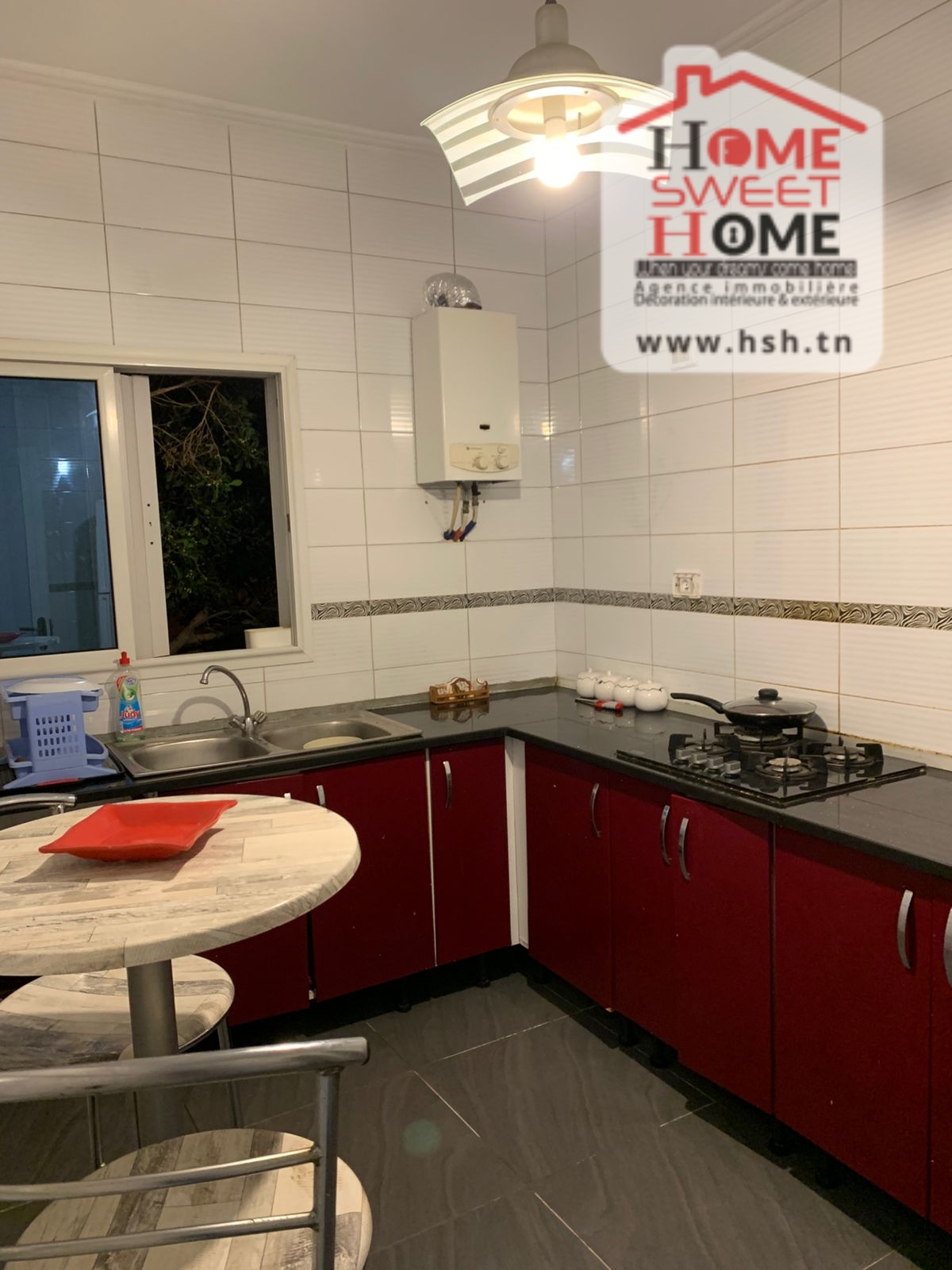 La Soukra Chotrana 1 Location Appart. 2 pices Appart s2 yoni meubl  chotrana1